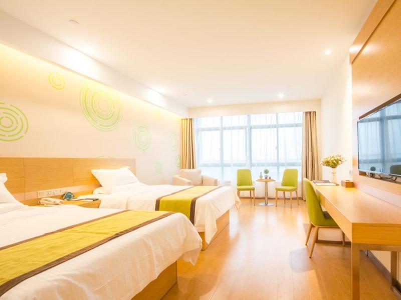 Greentree Inn Wuxi Huishan District Yangshan Town Jiayang Life Plaza Business Hotel Jiaxing Exterior foto